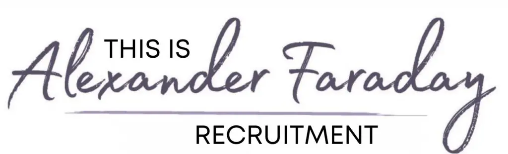 This is Alexander Faraday Recruitment logo